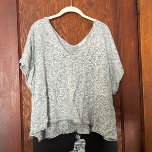 Madewell Cropped Shirt size XL